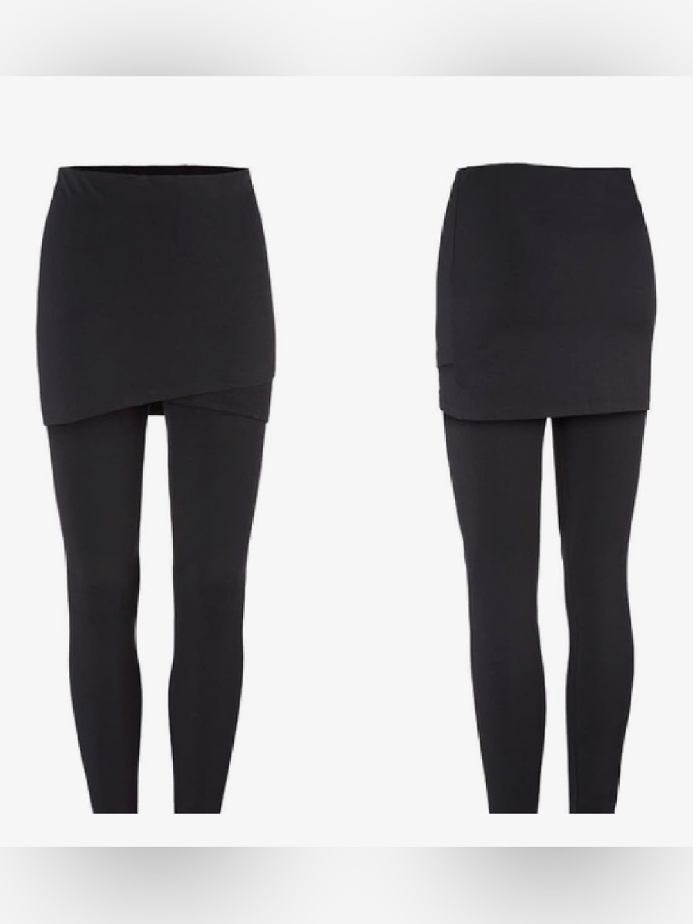 Cabi Black Skirted Leggings for Women